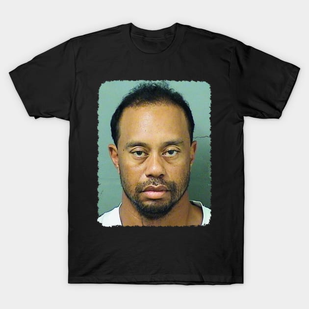 mugshot Tiger T-Shirt by WadCookingFR